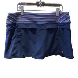 Navy Lululemon Run Skirt